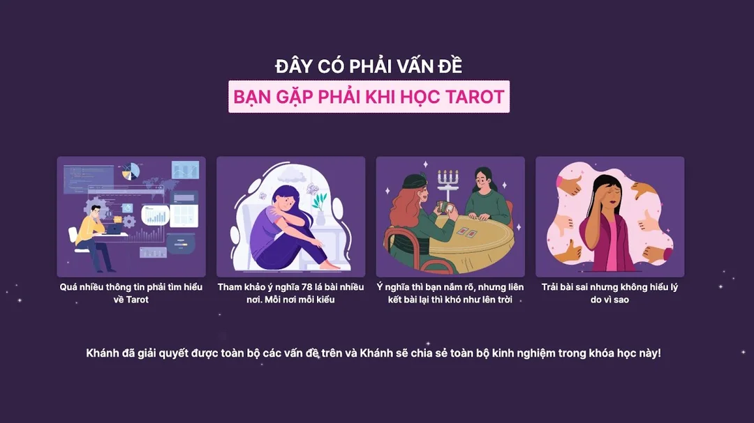 Video review khóa học Tarot online cho người mới