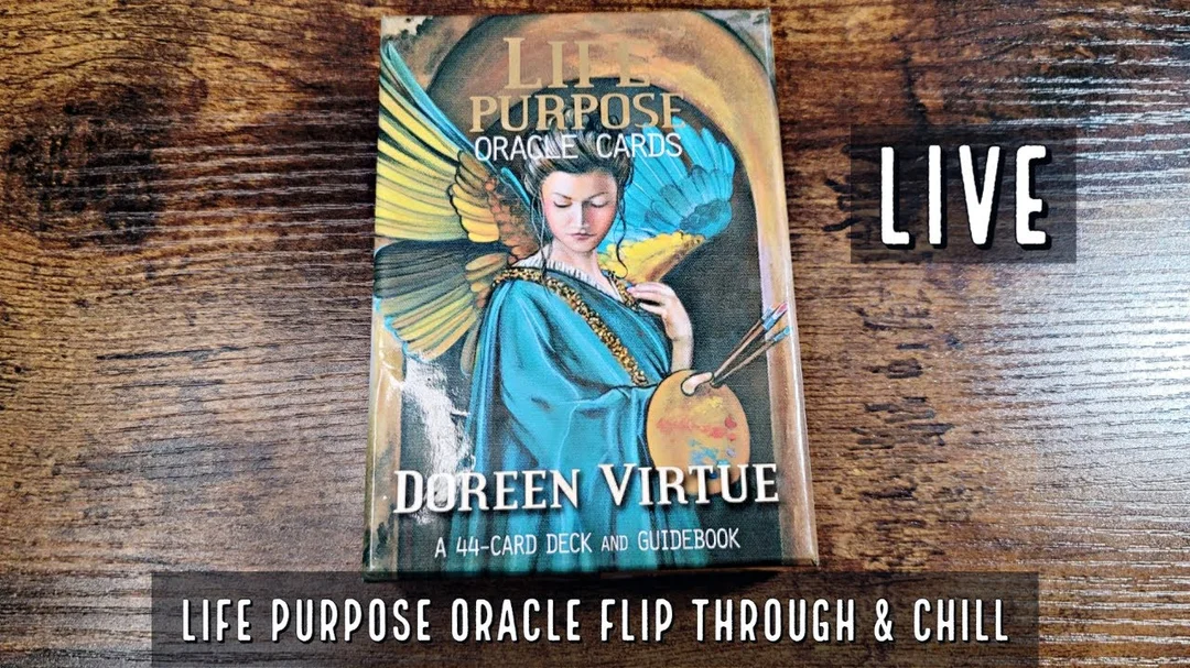 Video review Life Purpose Oracle Cards flip through