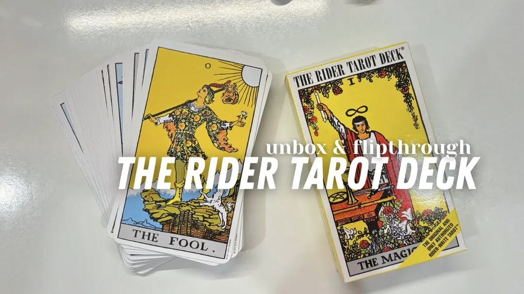 Video review tarot deck Rider-Waite cho người mới