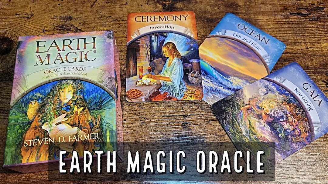 Video review và flip through Earth Magic Oracle Cards