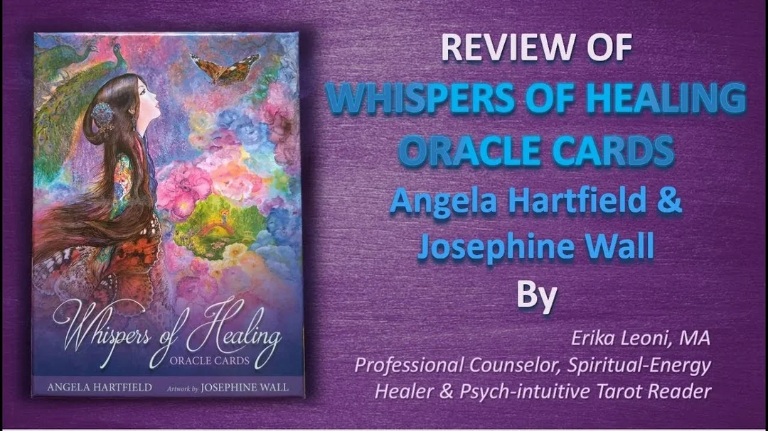 Video review whispers of healing oracle cards