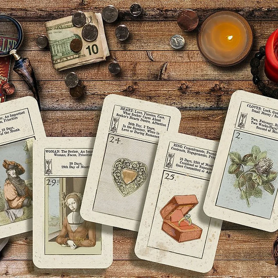 what is lenormand cards với nhiều phong cách deck khác nhau