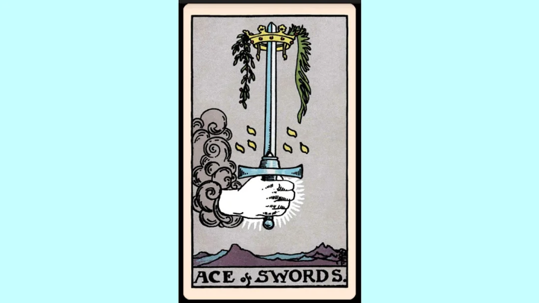 ý nghĩa lá bài Ace of Swords chuẩn Rider Waite cho người mới học Tarot