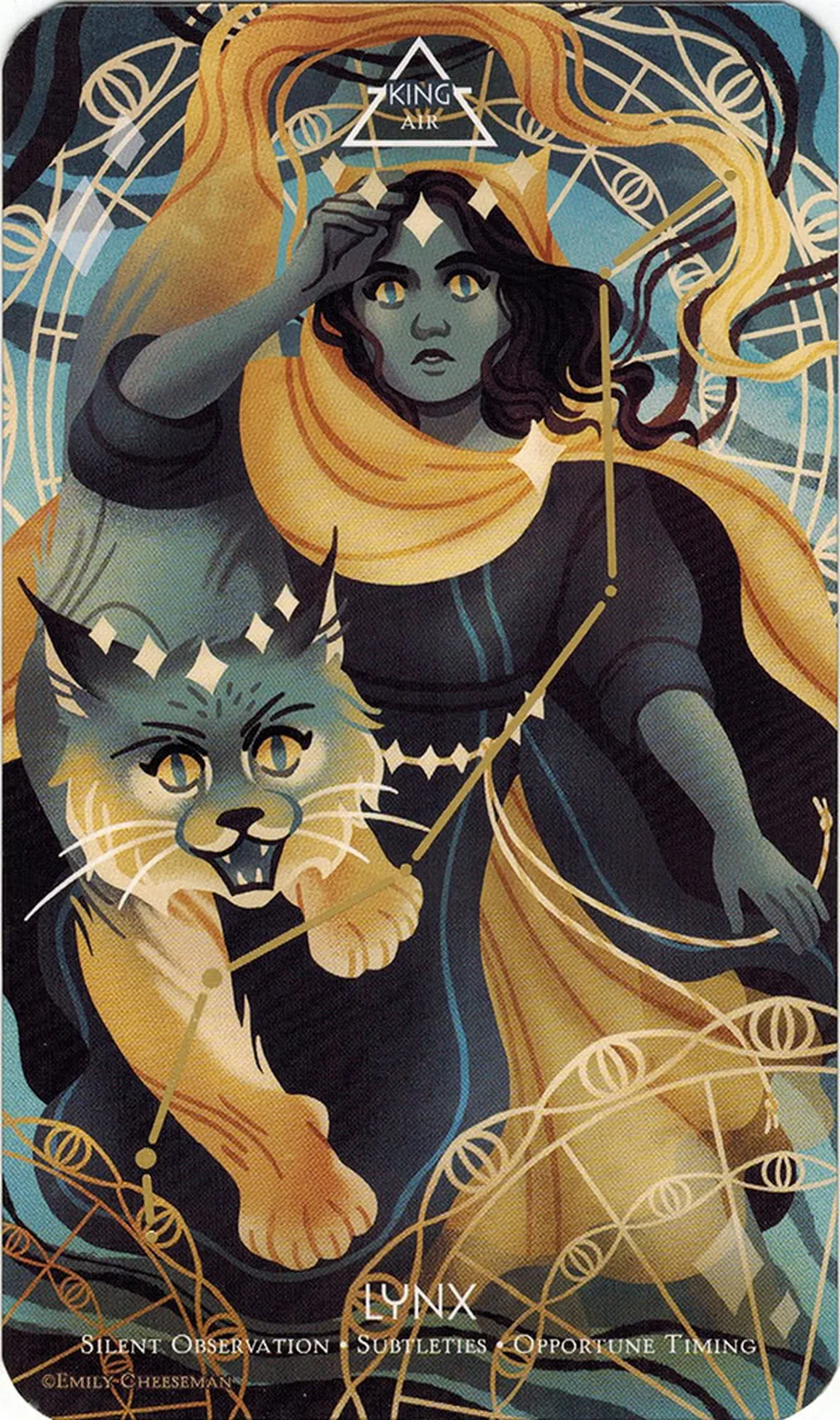 ý nghĩa lá bài king of swords trong tarot cosmos