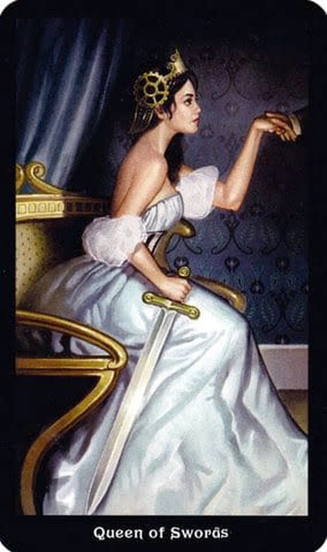 ý nghĩa lá bài queen of swords qua các hệ bài Tarot