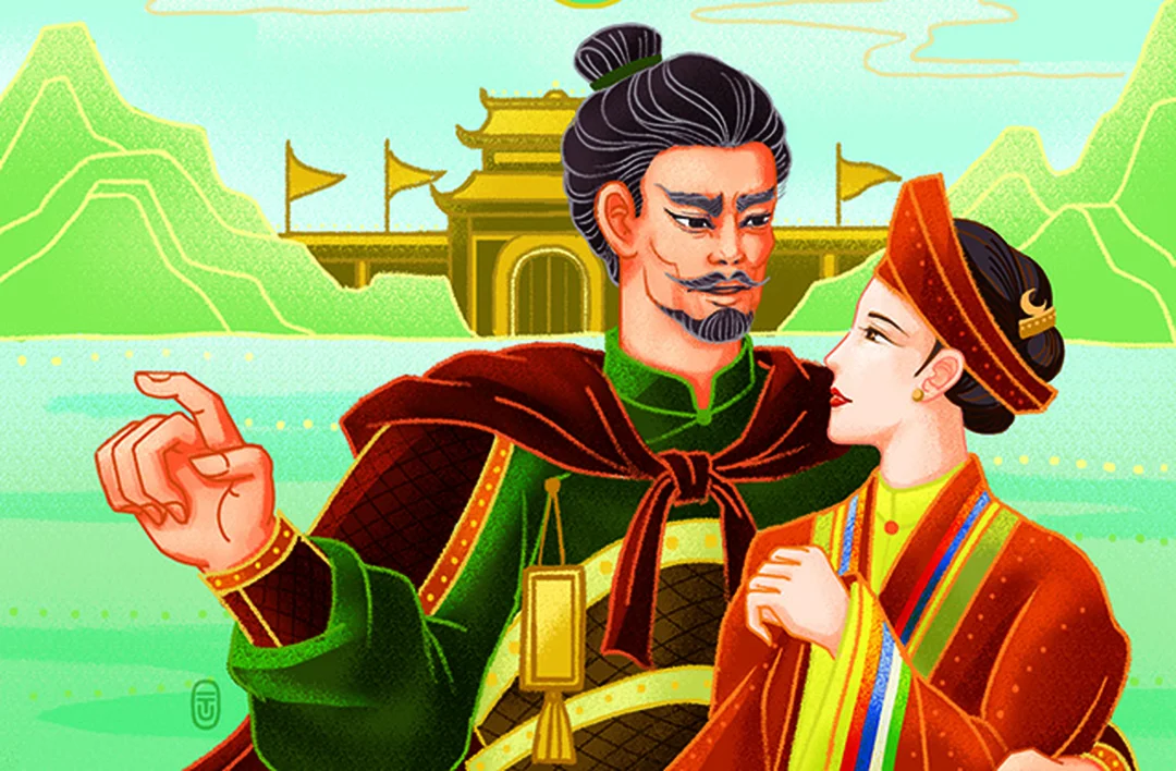 ý nghĩa lá bài six of swords trong minh họa Rider Waite Smith