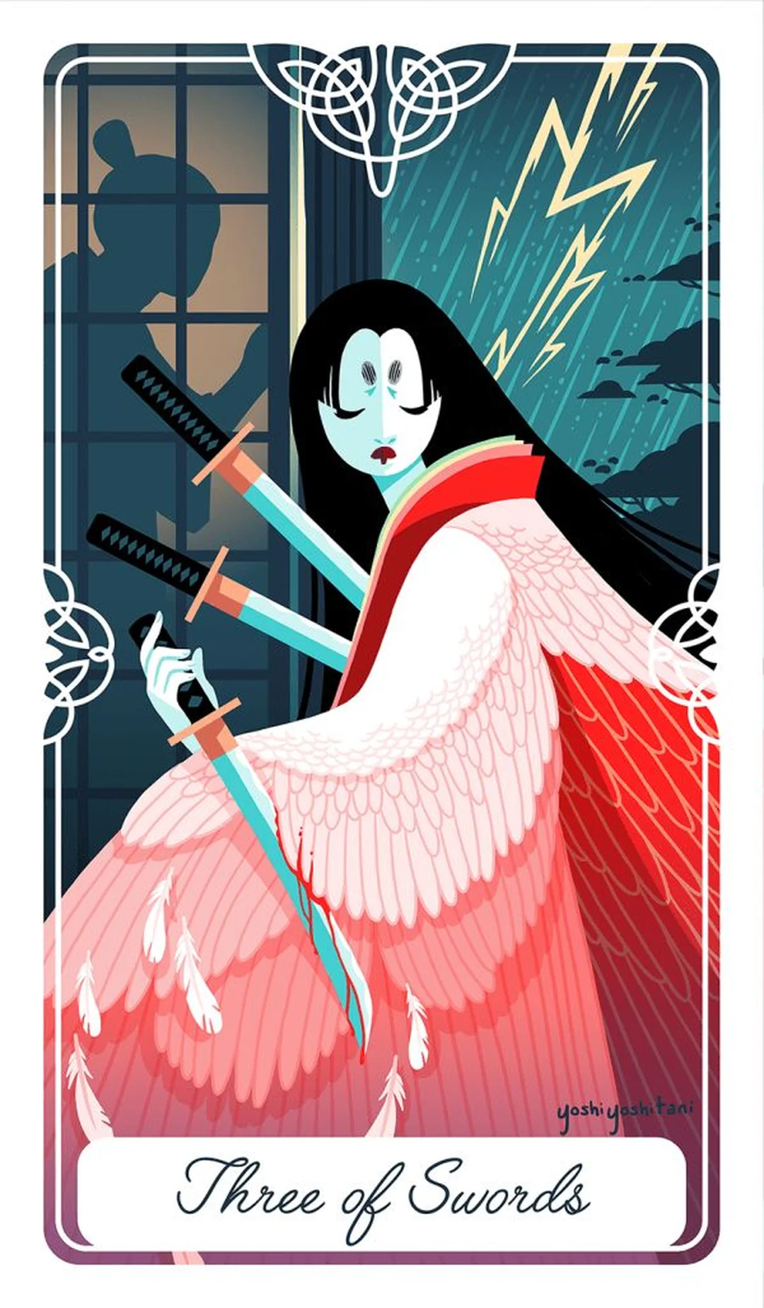 Ý nghĩa lá bài Three of Swords xuôi và ngược ý nghĩa lá bài three of swords xuôi và ngược